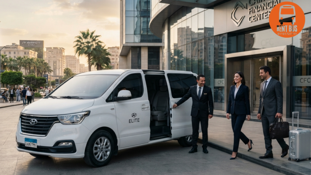 Hyundai H1 Rental Egypt executive transportation for business travelers