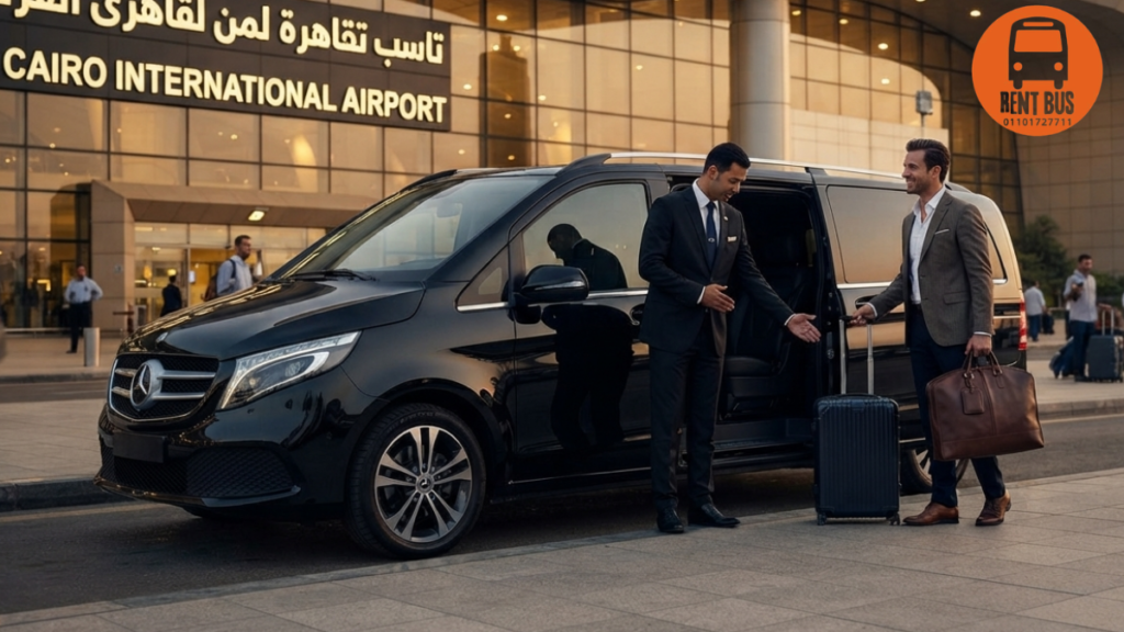 Mercedes Chauffeur Service Egypt airport transfer Cairo International Airport