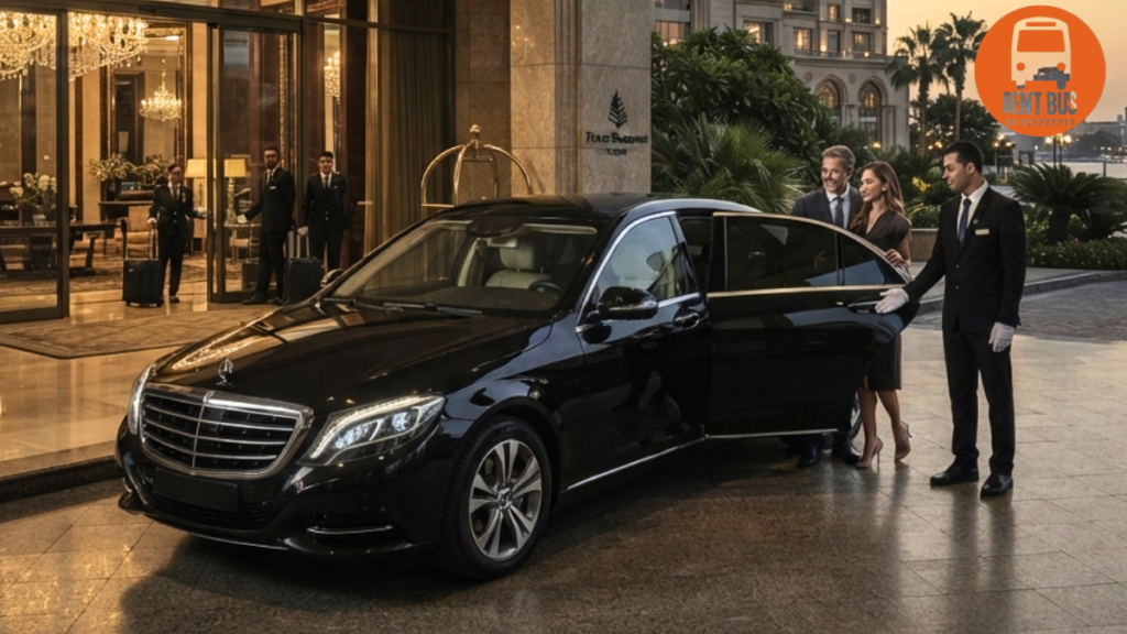 Luxury Mercedes Chauffeur Service Egypt hotel transfer