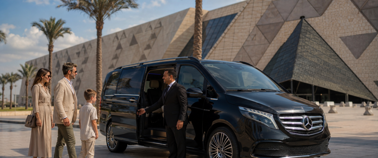 ايجار مرسيدس V250 بالسائق في مصر | Mercedes V250 Rental Egypt | VIP Luxury Van 2026