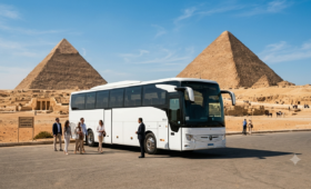 ايجار اتوبيس مرسيدس 50 راكب بالسائق في مصر