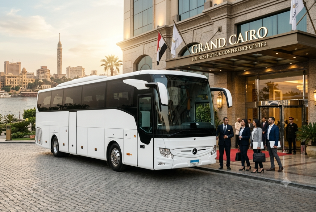 ايجار اتوبيس مرسيدس للشركات والمؤتمرات