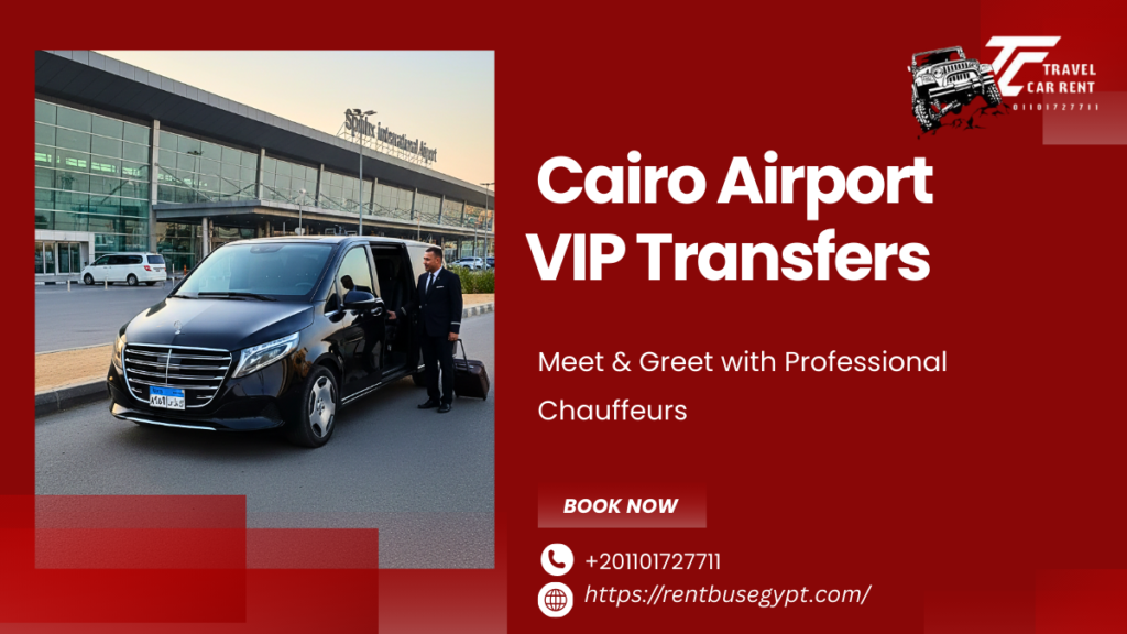 Luxury Car Rental Egypt - Mercedes V300 Rent Bus Egypt