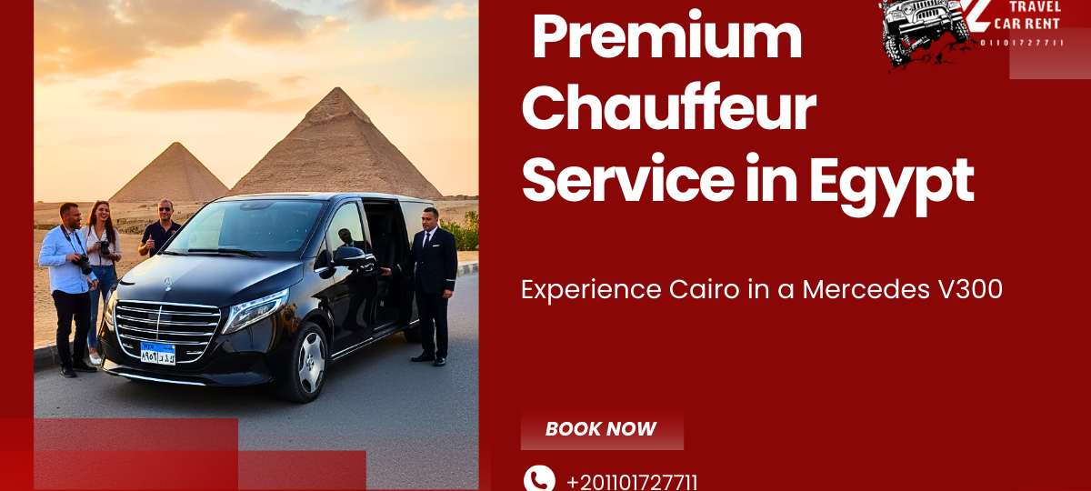 Luxury Car Rental Egypt - Mercedes V300 Rent Bus Egypt