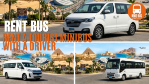 ايجار ميكروباص سياحي بالسائق - موديل 2026 للرحلات مع Rent Bus Egypt