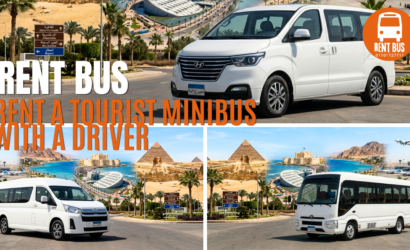 ايجار ميكروباص سياحي بالسائق - موديل 2026 للرحلات مع Rent Bus Egypt