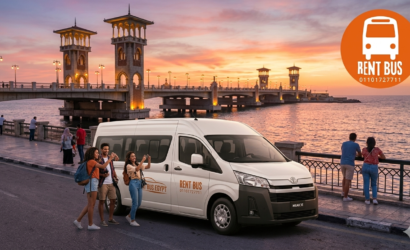 Toyota Hiace 14 seater rental for Alexandria day trip - ميكروباص تويوتا هاي اس للايجار لرحلات اليوم الواحد الإسكندرية مع رينت باص إيجيبت