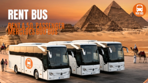 أتوبيس مرسيدس 600 الفخم من Rent Bus Egypt للرحلات السياحية