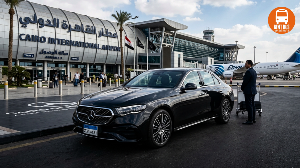 خدمات ليموزين مرسيدس E200 في القاهرة والمطارات
