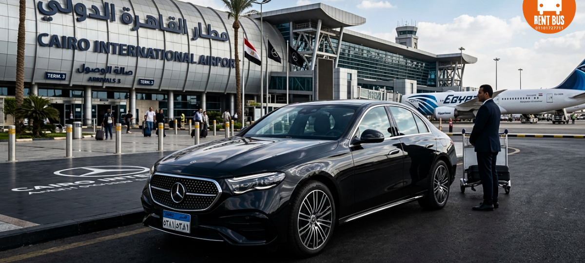 خدمات ليموزين مرسيدس E200 في القاهرة والمطارات