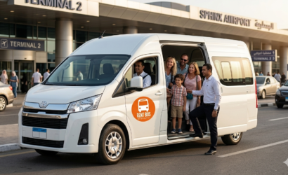 ايجار ميكروباص لتوصيل المطار تويوتا هايس حديثة للعائلات