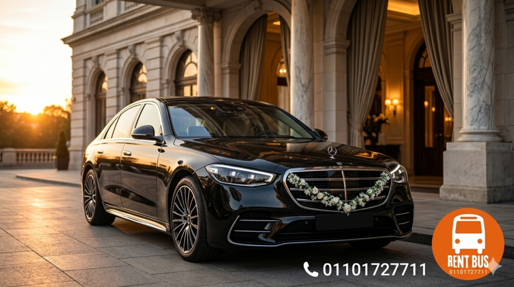 ايجار ليموزين زفاف في مصر - مرسيدس S-Class