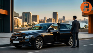 Car Rental Cairo - Mercedes E200 with professional driver