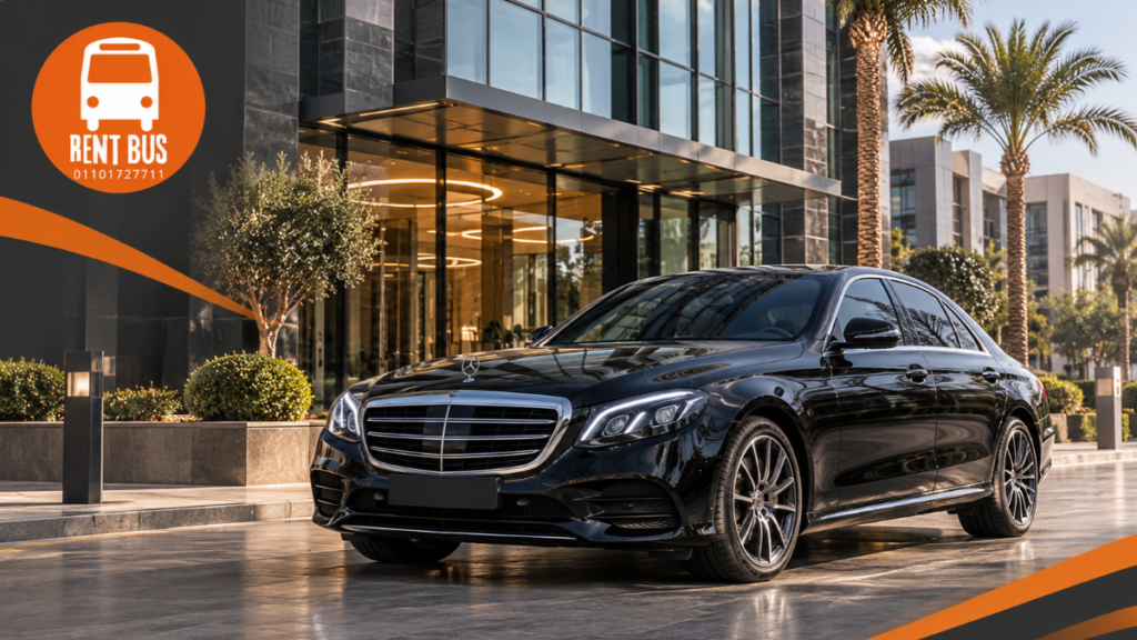 Corporate Transportation Cairo with a private Mercedes chauffeur for business executives.
