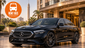 VIP Airport Transfer Cairo with a luxury Mercedes E200 private chauffeur service